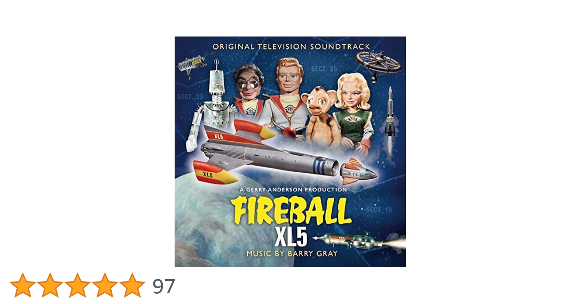 廃盤 限定盤 CD FIREBALL XL5 宇宙船XL-5 サウンドトラック Amazon.co.jp: 宇宙船XL-5(FIREBALL XL5): ミュージック